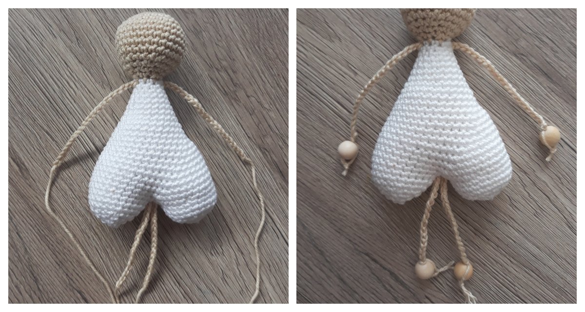 Blog-Inhaltsbild für 'Brautpaar mit Herz, kostenlose Häkelanleitung'